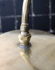 Unlacquered Brass Solid Brass Shower Head And Tub Filller