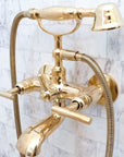 Unlacquered Brass Bath Tub Filler