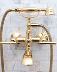 Unlacquered Brass Bath Tub Filler