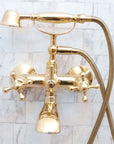 Unlacquered Brass Bath Tub Filler