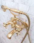 Unlacquered Brass Bath Tub Filler