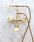 Unlacquered Brass Bath Tub Filler