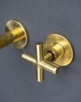 Unlacquered Brass Kred Wall Mounted Faucet