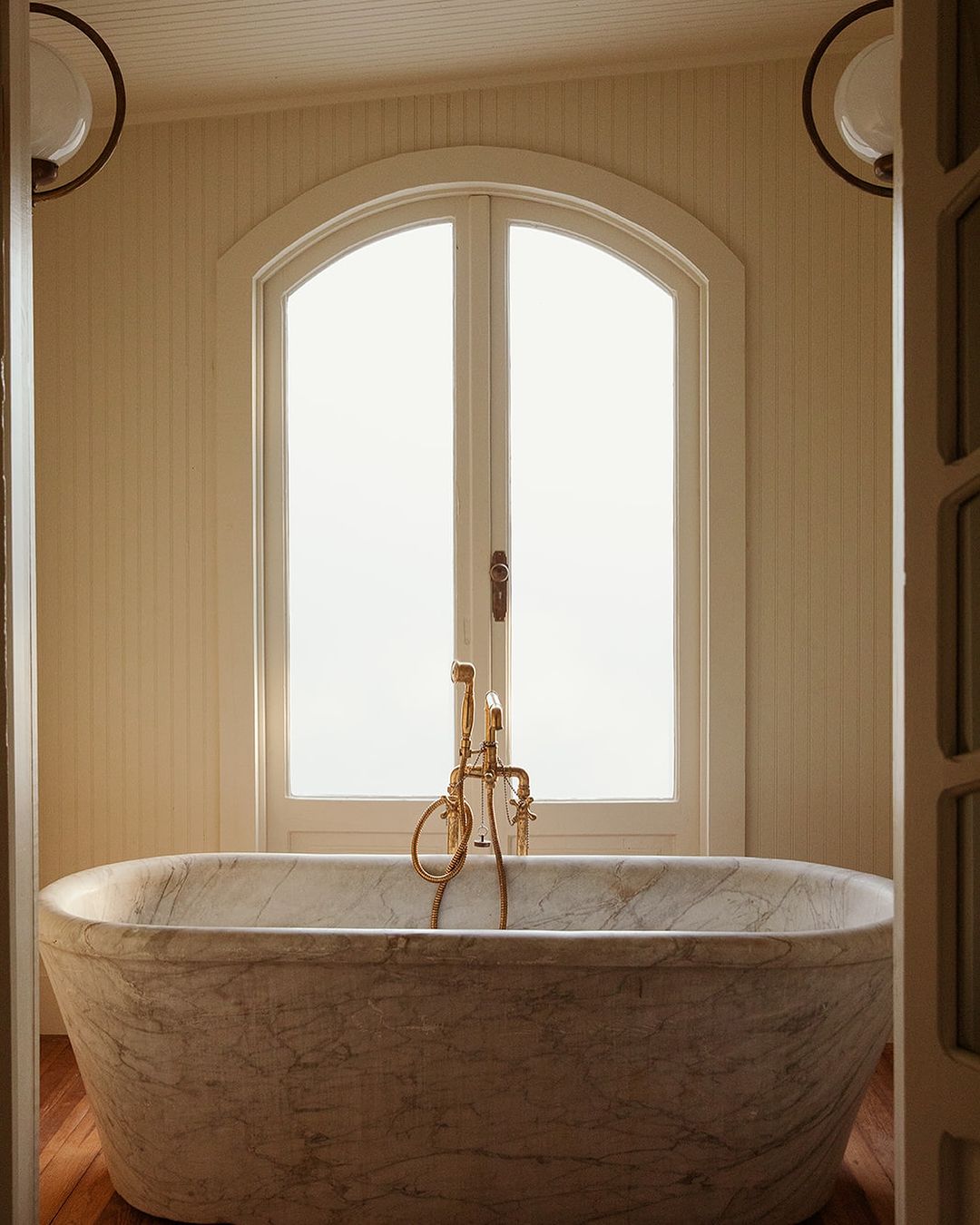 Unlacquered Brass Freestanding Bathtub