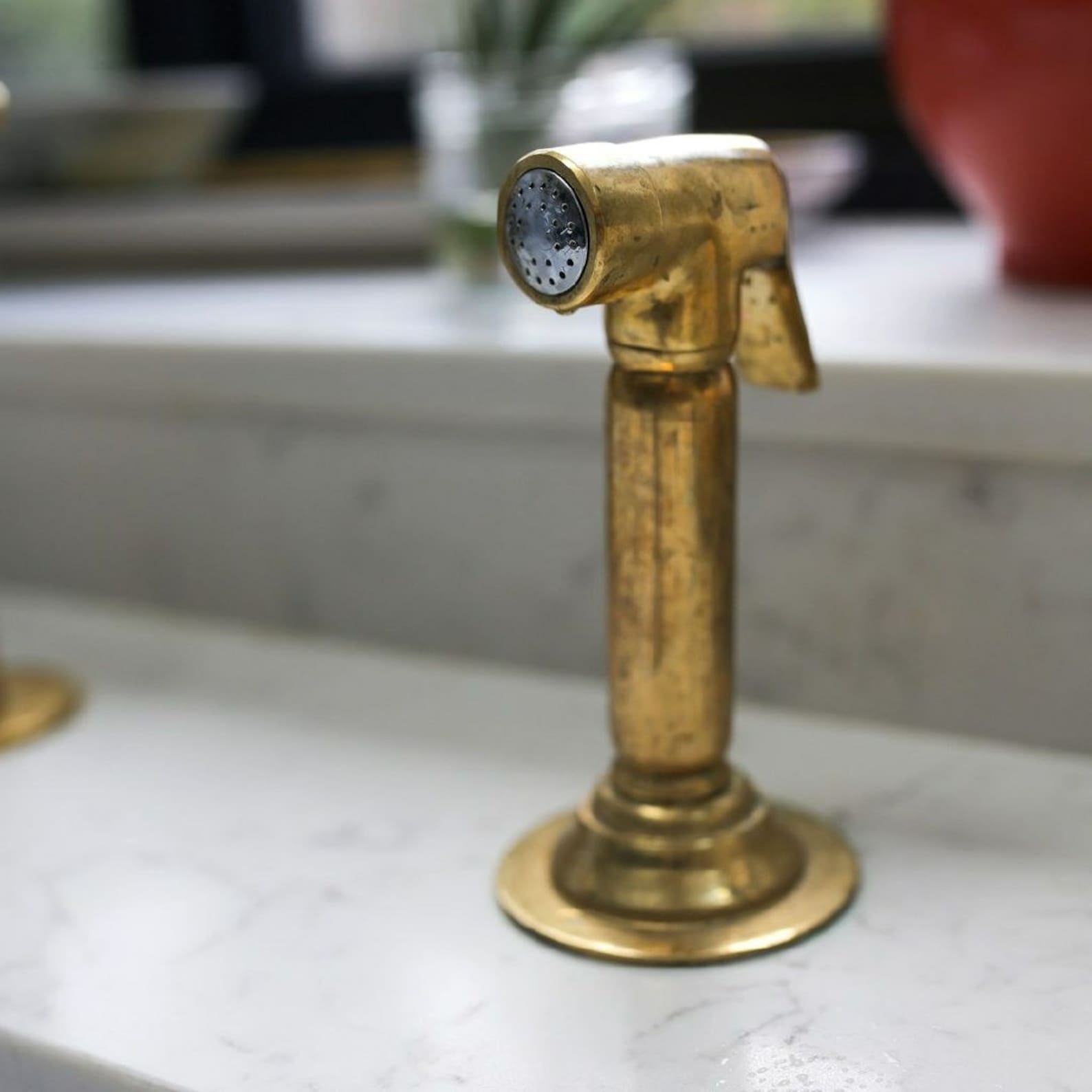 Unlacquered Brass Sprayer