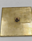 Unlacquered Brass Square ShowerHead