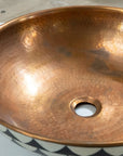 Vessel Sink Copper and Wood