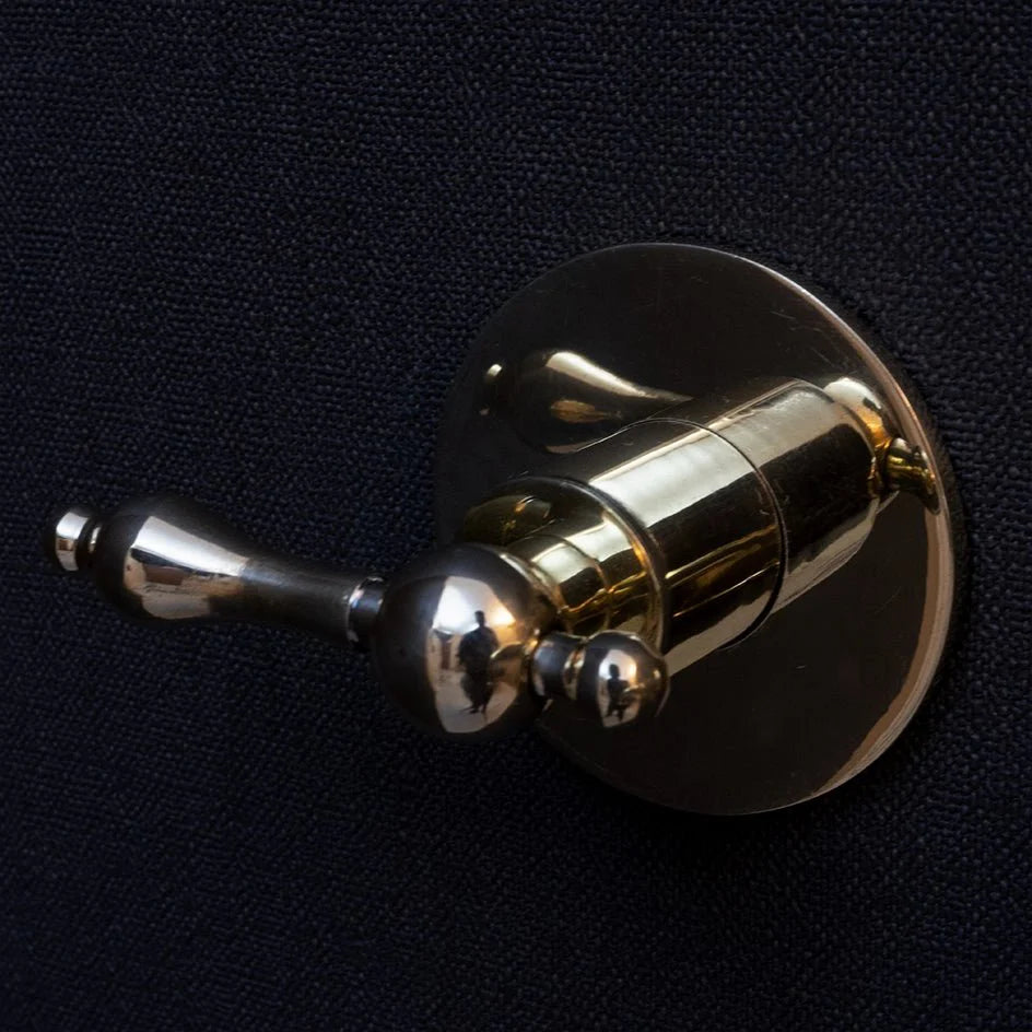 Wall Mounted Handcrafted Faucet With Lever Handles